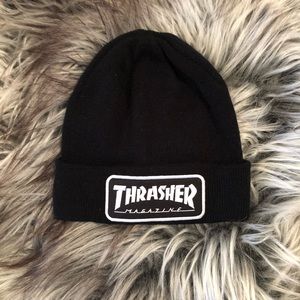 Thrasher Black Beanie 🛹